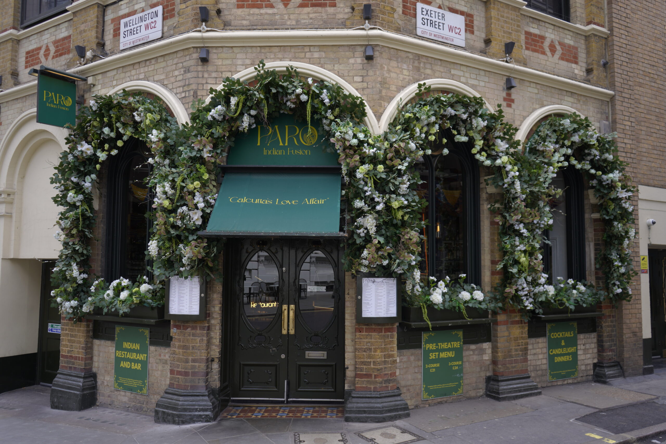 indian restaurant in london