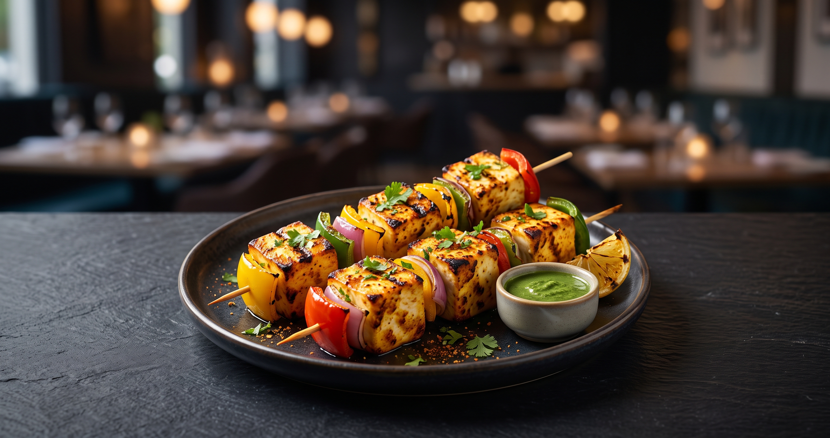 paneer shashlik