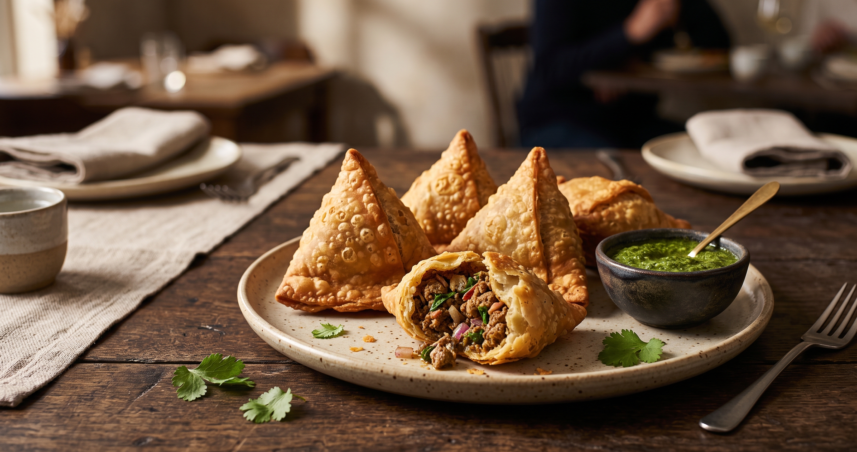 lamb samosa
